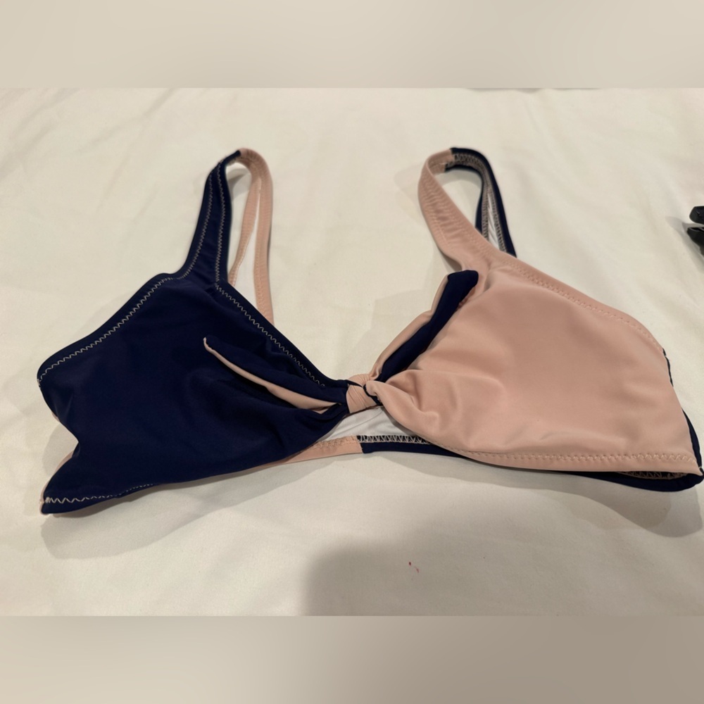 CUPSHE NWT Lost In The Dream High Waist Colorblock Bikini set Womens Size M - Picture 11 of 12